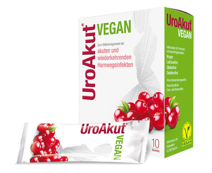UroAkut® vegan D-Mannose plus Cranberry