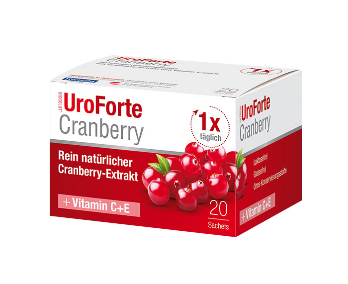 BIOGELAT® UroForte Cranberry Granulat
