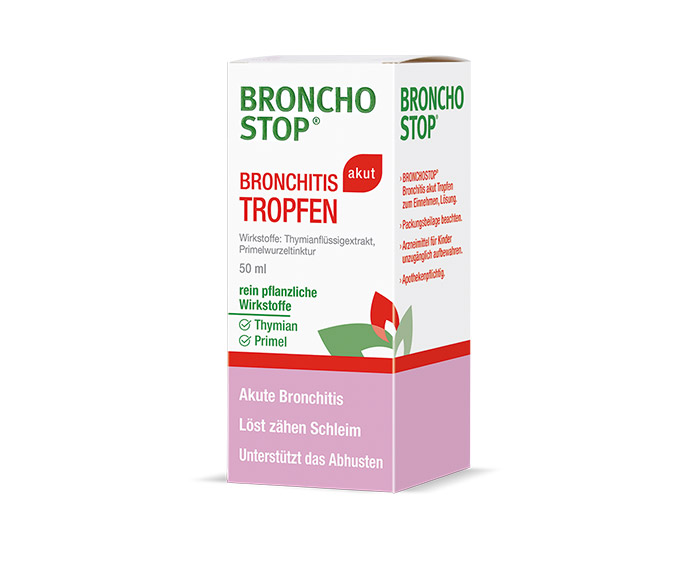 BRONCHOSTOP® Bronchitis akut Tropfen