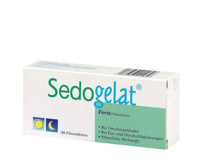 SEDOGELAT® Forte* film-coated tablets*